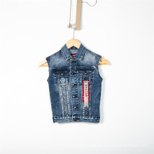 Custom Fashion Denim Vest Jacke